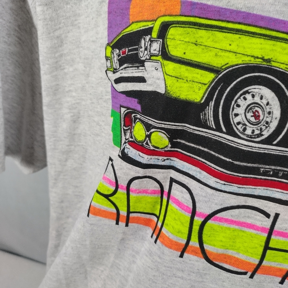 Rancho Men's Size XL Car Low Rider Graphic Tee Ny Style Shirt - Picture 5 of 12
